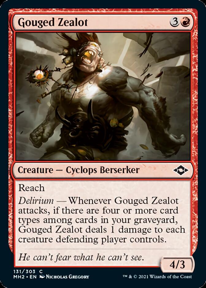 Gouged Zealot [Modern Horizons 2] | Enigma On Main