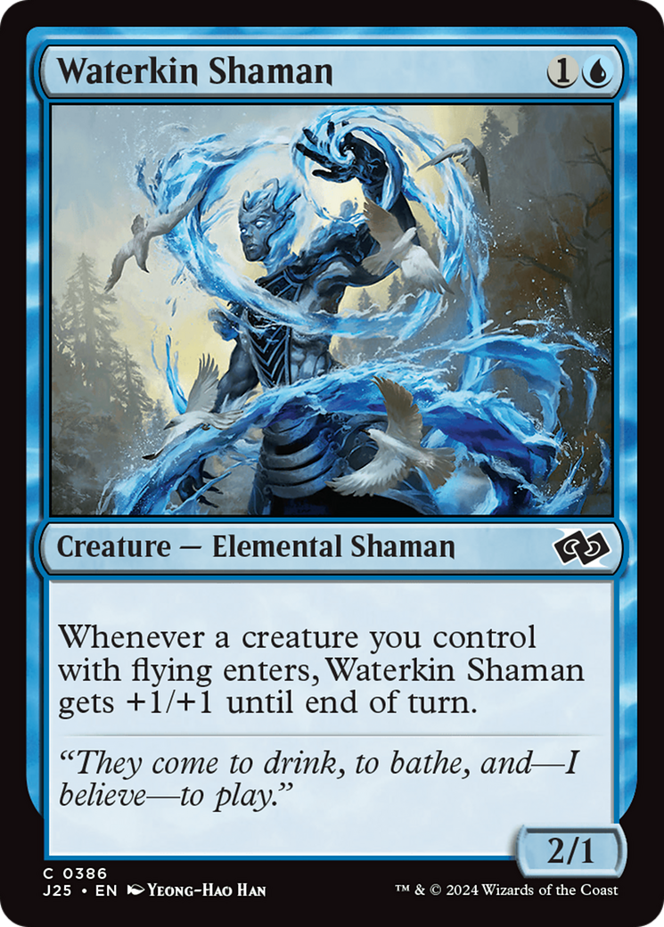 Waterkin Shaman [Foundations Jumpstart] | Enigma On Main