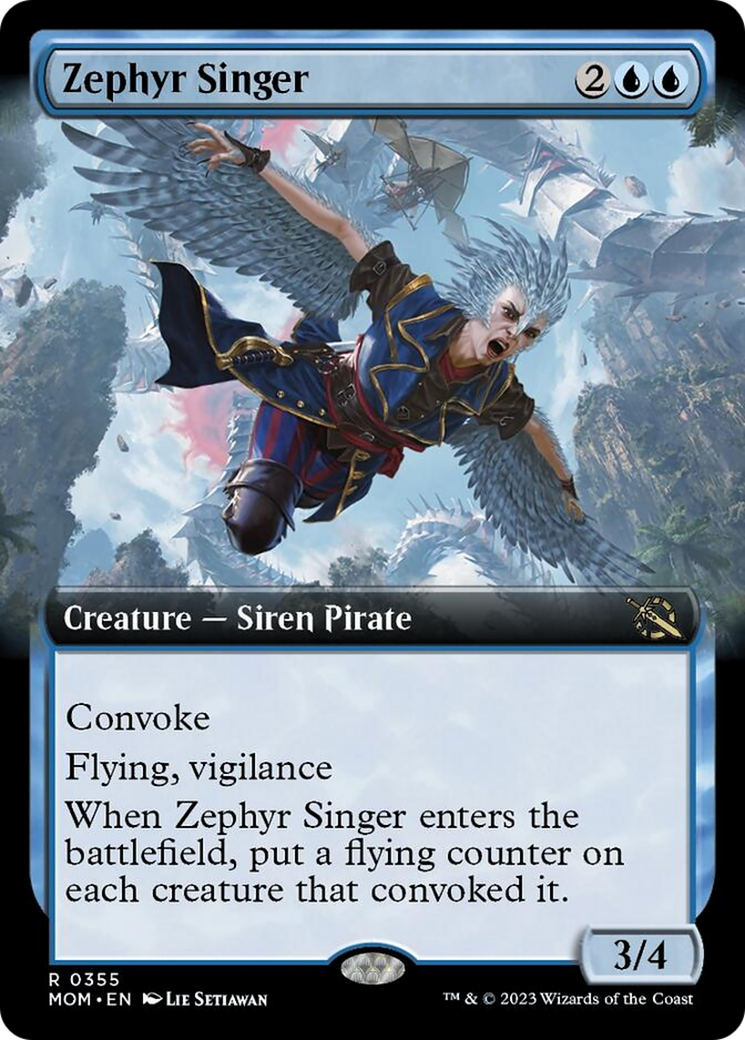 Zephyr Singer (Extended Art) [March of the Machine] | Enigma On Main