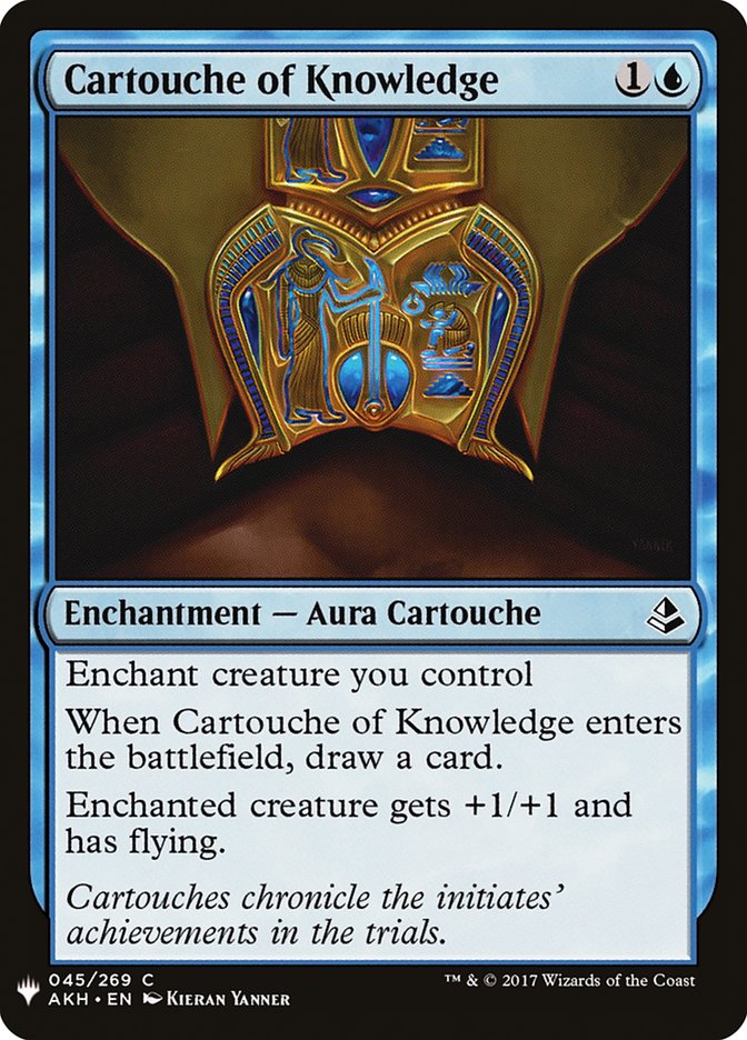 Cartouche of Knowledge [Mystery Booster] | Enigma On Main