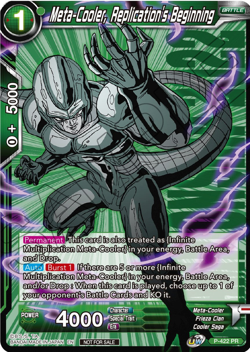 Meta-Cooler, Replication's Beginning (Championship Pack 2022 Vol.2) (P-422) [Promotion Cards] | Enigma On Main