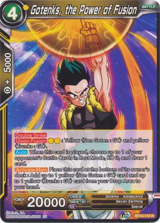 Gotenks, the Power of Fusion (BT10-112) [Rise of the Unison Warrior 2nd Edition] | Enigma On Main