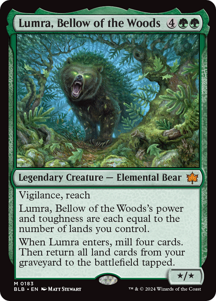 Lumra, Bellow of the Woods [Bloomburrow] | Enigma On Main