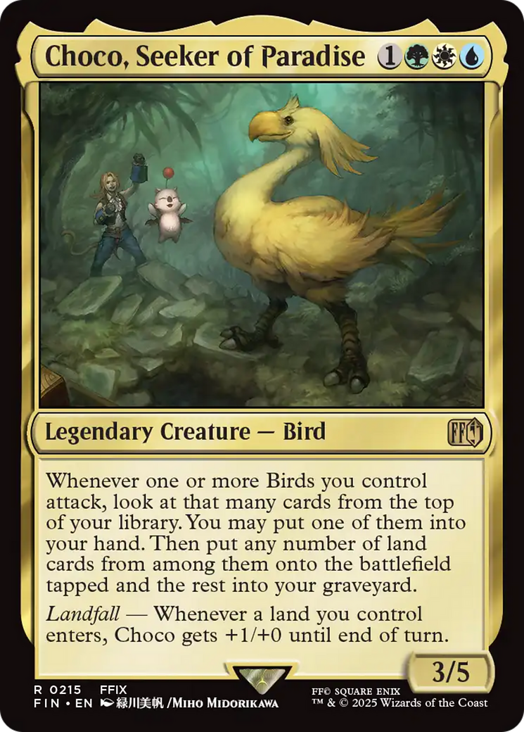 Choco, Seeker of Paradise [FINAL FANTASY] | Enigma On Main