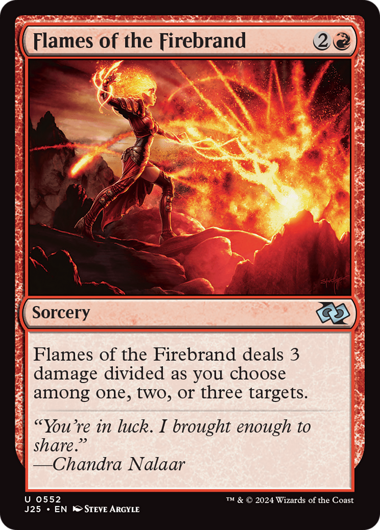 Flames of the Firebrand [Foundations Jumpstart] | Enigma On Main