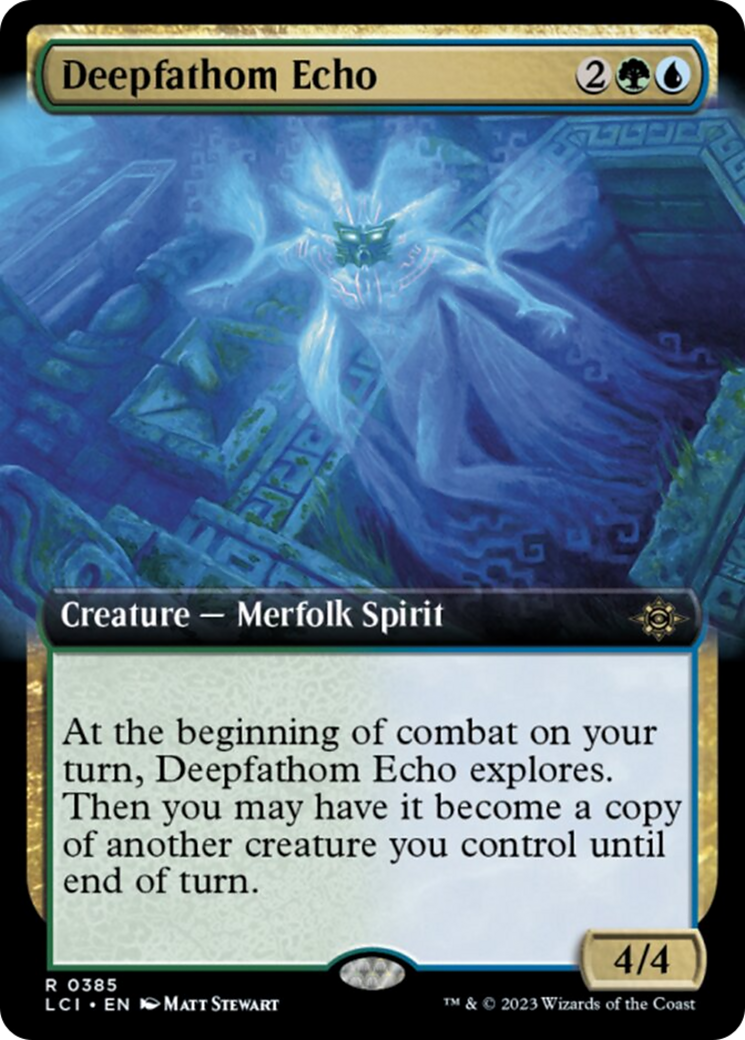 Deepfathom Echo (Extended Art) [The Lost Caverns of Ixalan] | Enigma On Main