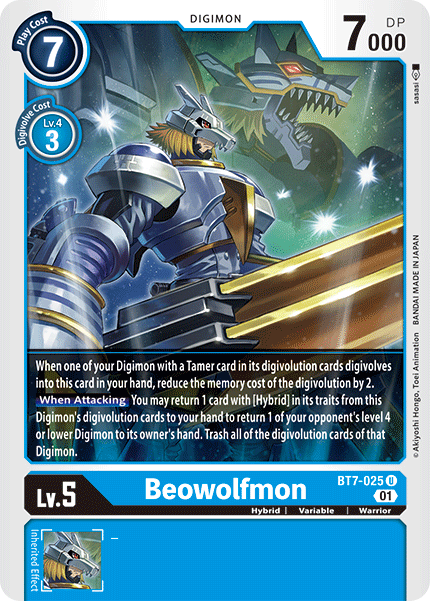 Beowolfmon [BT7-025] [Next Adventure] | Enigma On Main