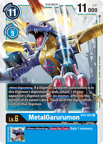 MetalGarurumon [BT5-031] [Battle of Omni] | Enigma On Main