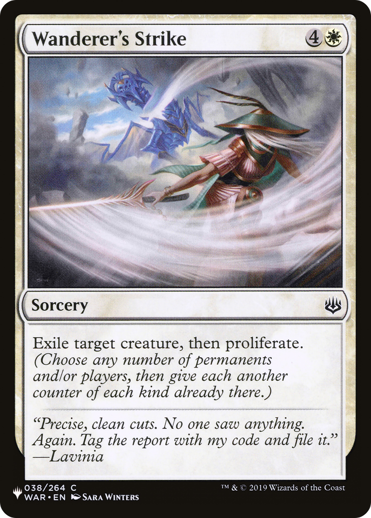 Wanderer's Strike [The List Reprints] | Enigma On Main