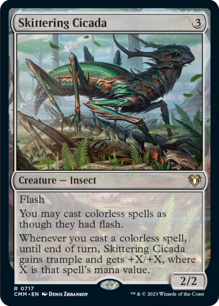 Skittering Cicada [Commander Masters] | Enigma On Main