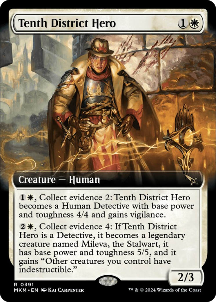 Tenth District Hero (Extended Art) [Murders at Karlov Manor] | Enigma On Main