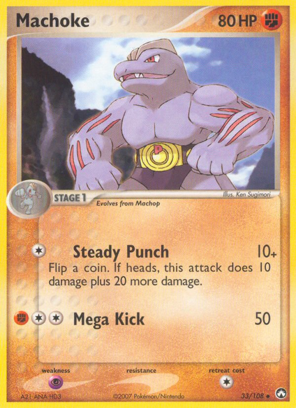 Machoke (33/108) [EX: Power Keepers] | Enigma On Main