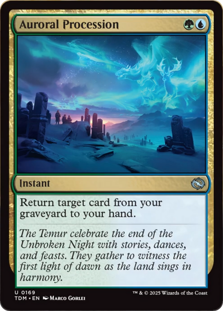 Auroral Procession [Tarkir: Dragonstorm] | Enigma On Main