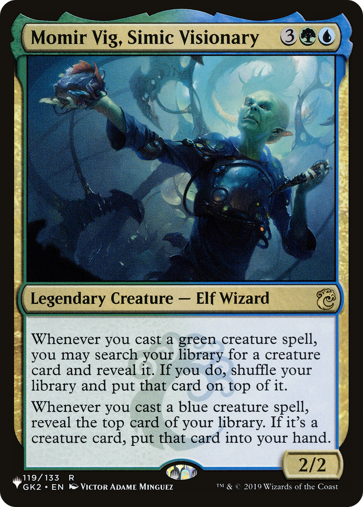 Momir Vig, Simic Visionary [The List] | Enigma On Main