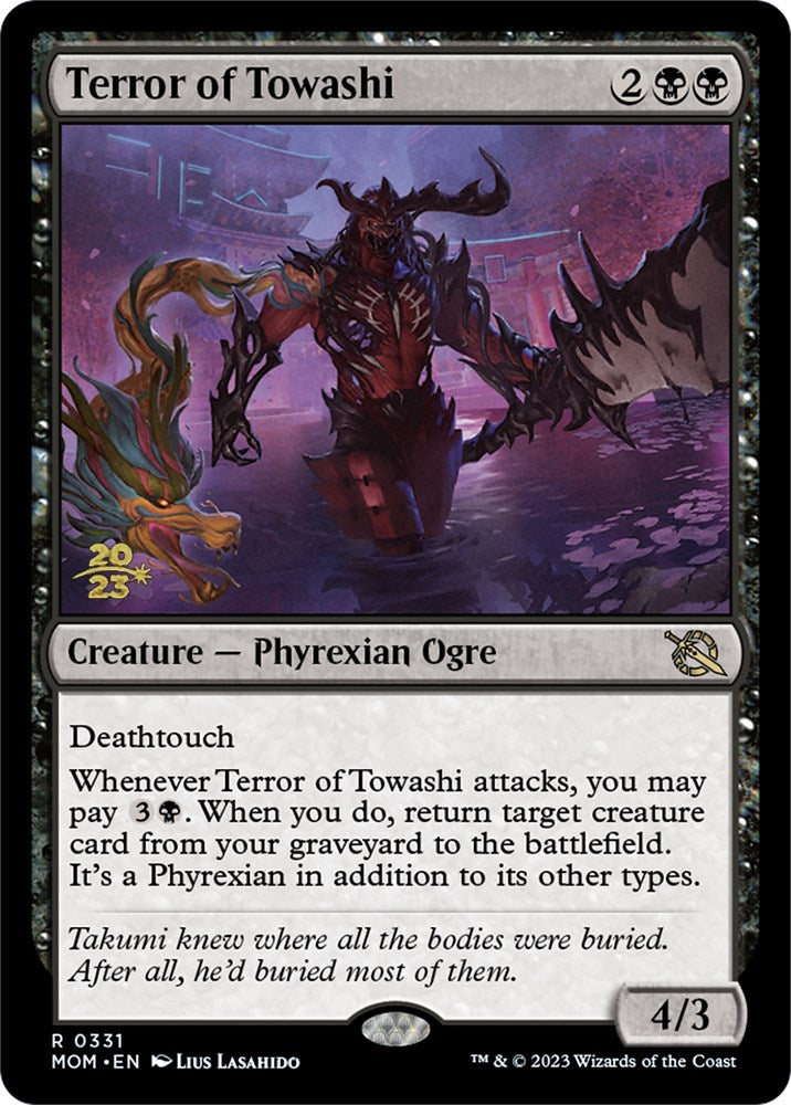 Terror of Towashi [March of the Machine Prerelease Promos] | Enigma On Main