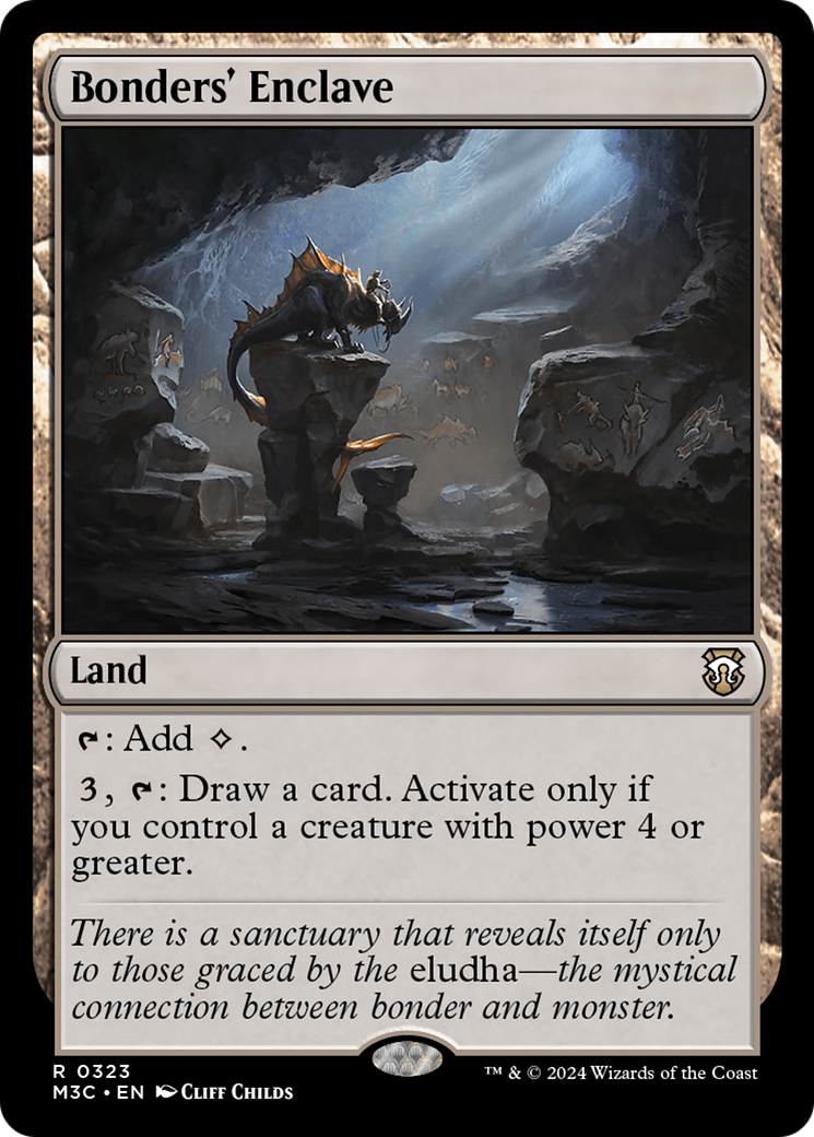 Bonders' Enclave (Ripple Foil) [Modern Horizons 3 Commander] | Enigma On Main