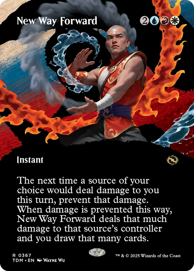 New Way Forward (Borderless) [Tarkir: Dragonstorm] | Enigma On Main