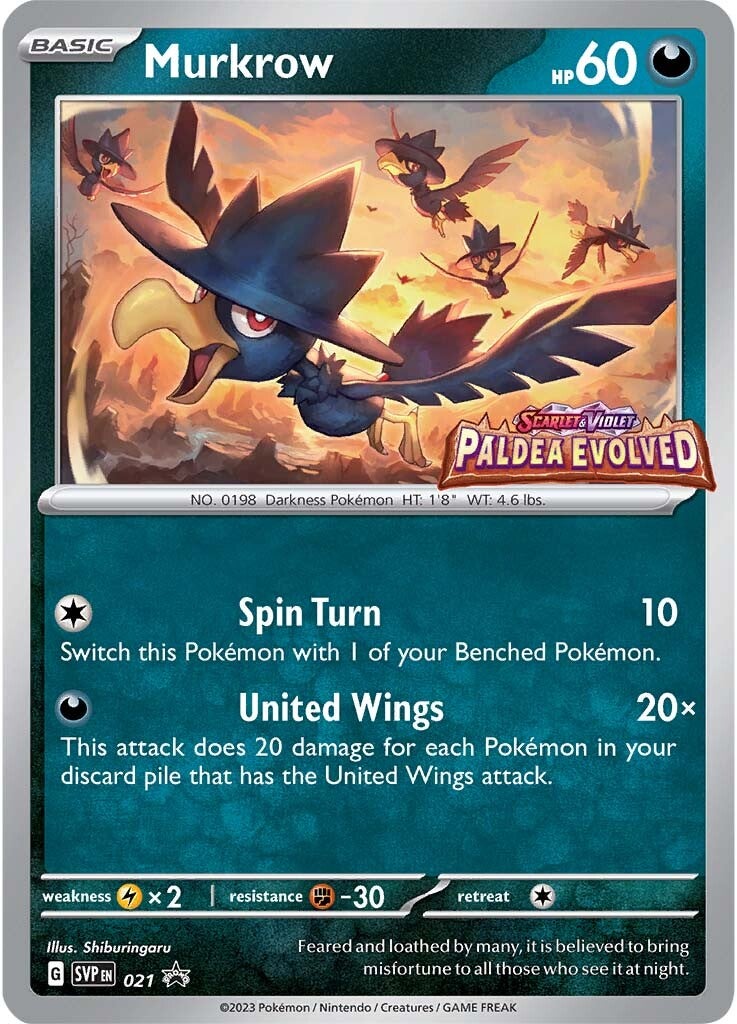 Murkrow (021) [Scarlet & Violet: Black Star Promos] | Enigma On Main