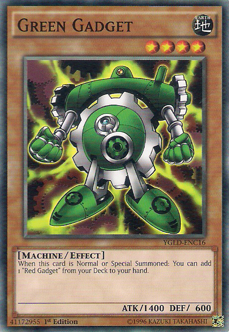 Green Gadget [YGLD-ENC16] Common | Enigma On Main
