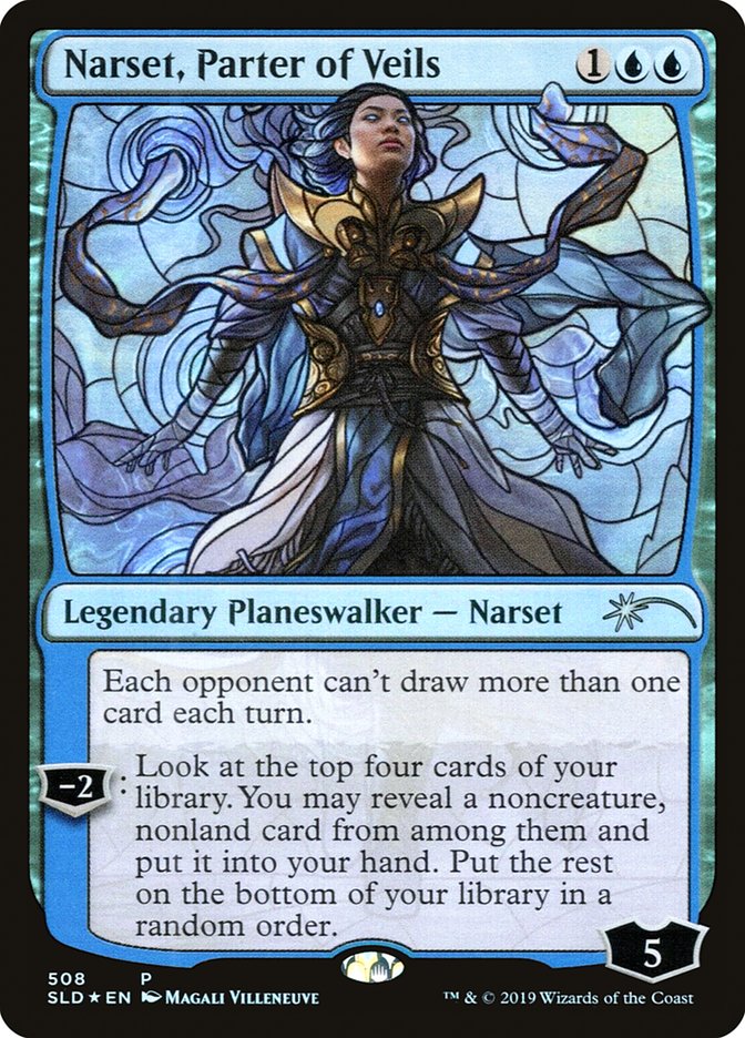 Narset, Parter of Veils (Stained Glass) [Secret Lair Drop Promos] | Enigma On Main