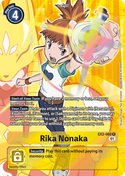 Rika Nonaka [EX2-060] (Alternate Art) [Digital Hazard] | Enigma On Main