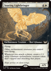 Soaring Lightbringer (Extended Art) [Duskmourn: House of Horror Commander] | Enigma On Main