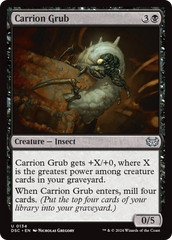 Carrion Grub [Duskmourn: House of Horror Commander] | Enigma On Main