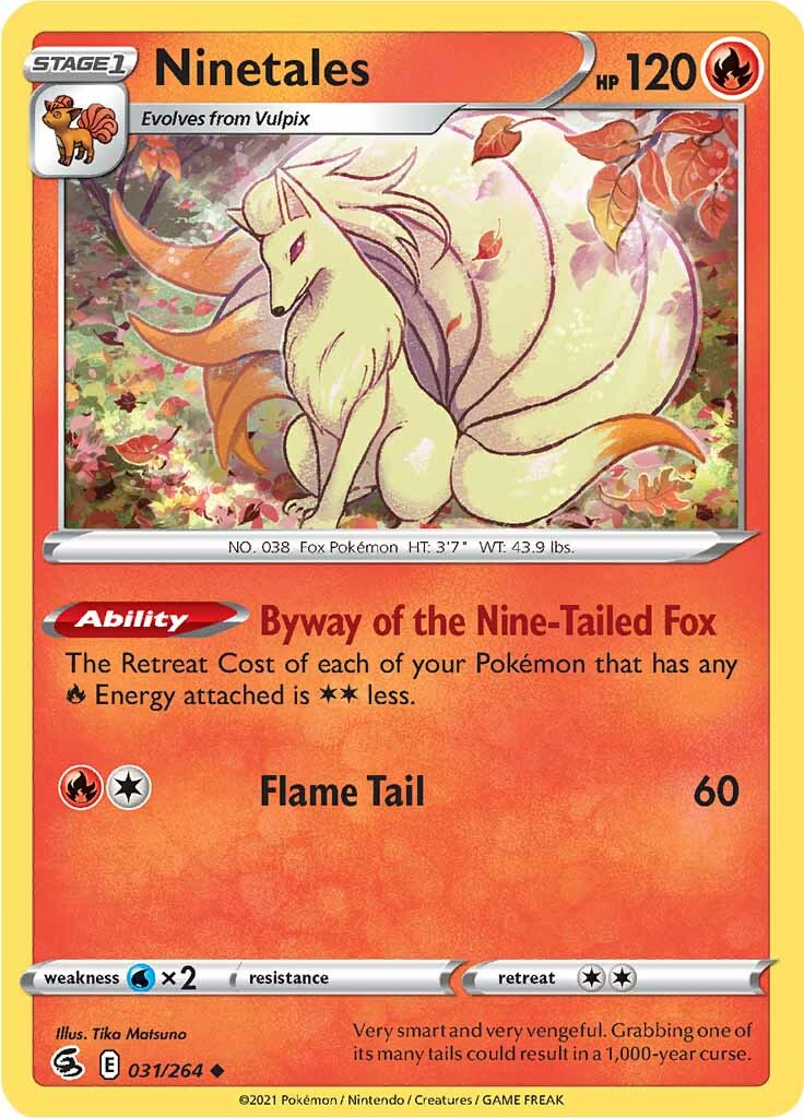 Ninetales (031/264) [Sword & Shield: Fusion Strike] | Enigma On Main