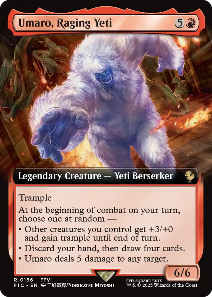 Umaro, Raging Yeti (Extended Art) [FINAL FANTASY Commander] | Enigma On Main