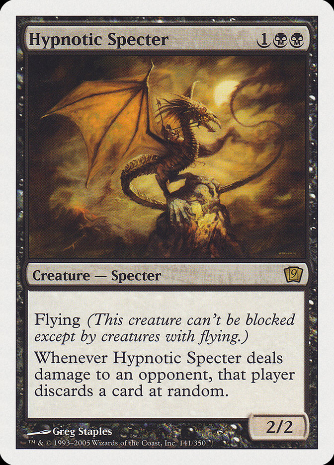 Hypnotic Specter (9th Edition) (Oversized) [Oversize Cards] | Enigma On Main