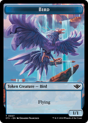 Treasure // Bird Double-Sided Token [Outlaws of Thunder Junction Tokens] | Enigma On Main