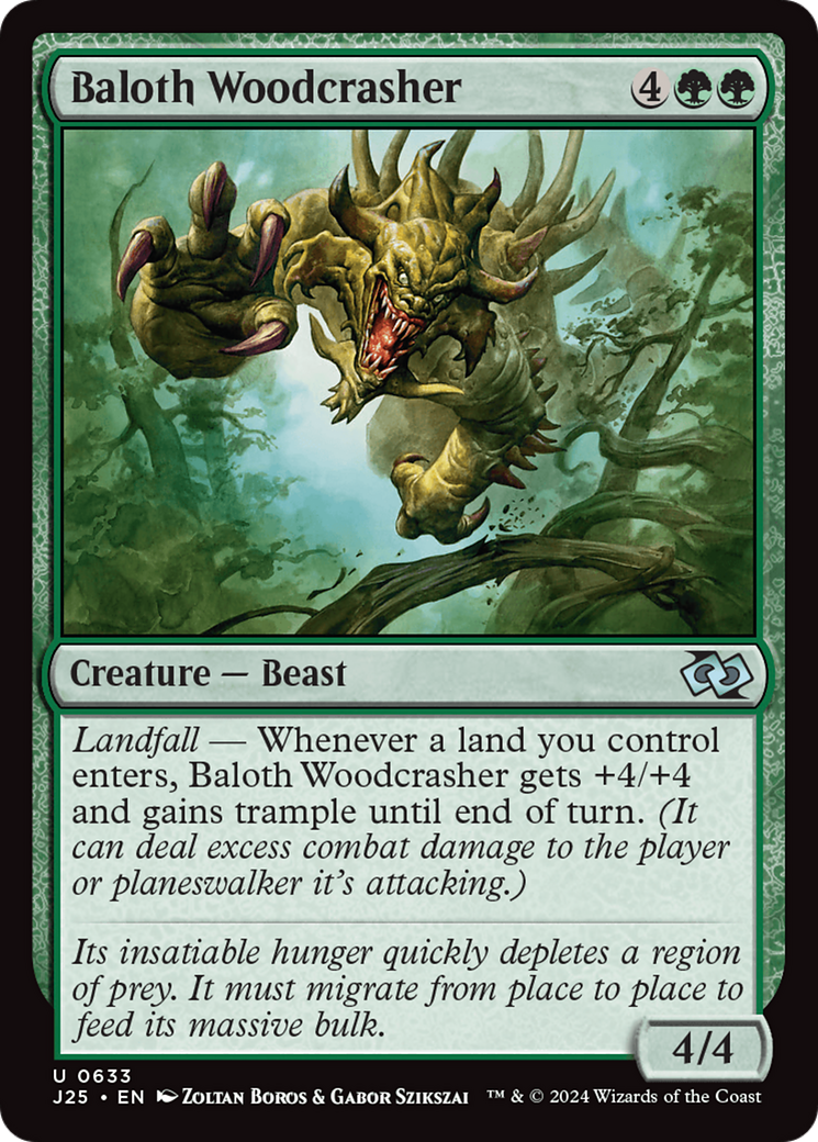 Baloth Woodcrasher [Foundations Jumpstart] | Enigma On Main