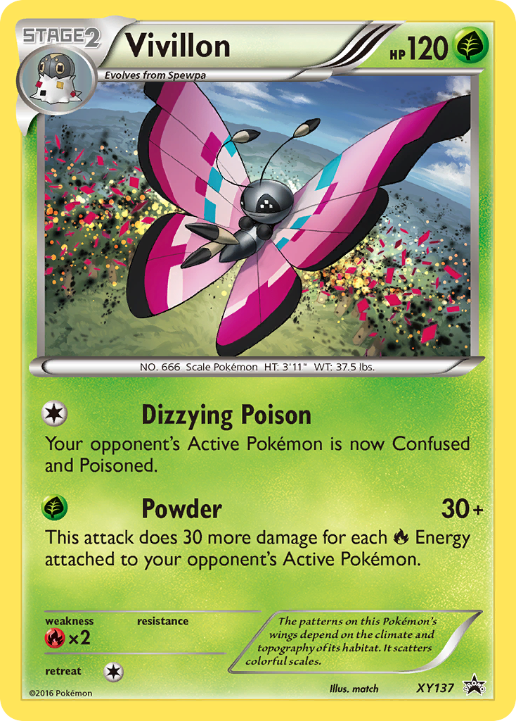 Vivillon (XY137) [XY: Black Star Promos] | Enigma On Main