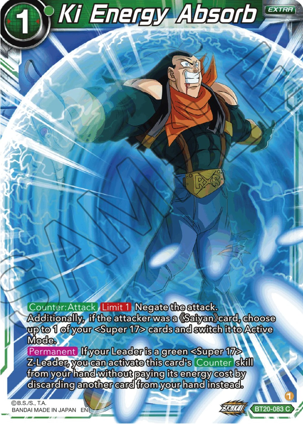Ki Energy Absorb (BT20-083) [Power Absorbed] | Enigma On Main
