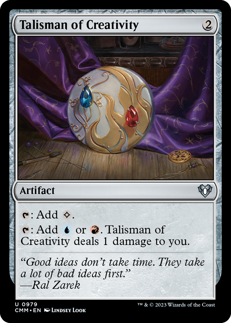 Talisman of Creativity [Commander Masters] | Enigma On Main