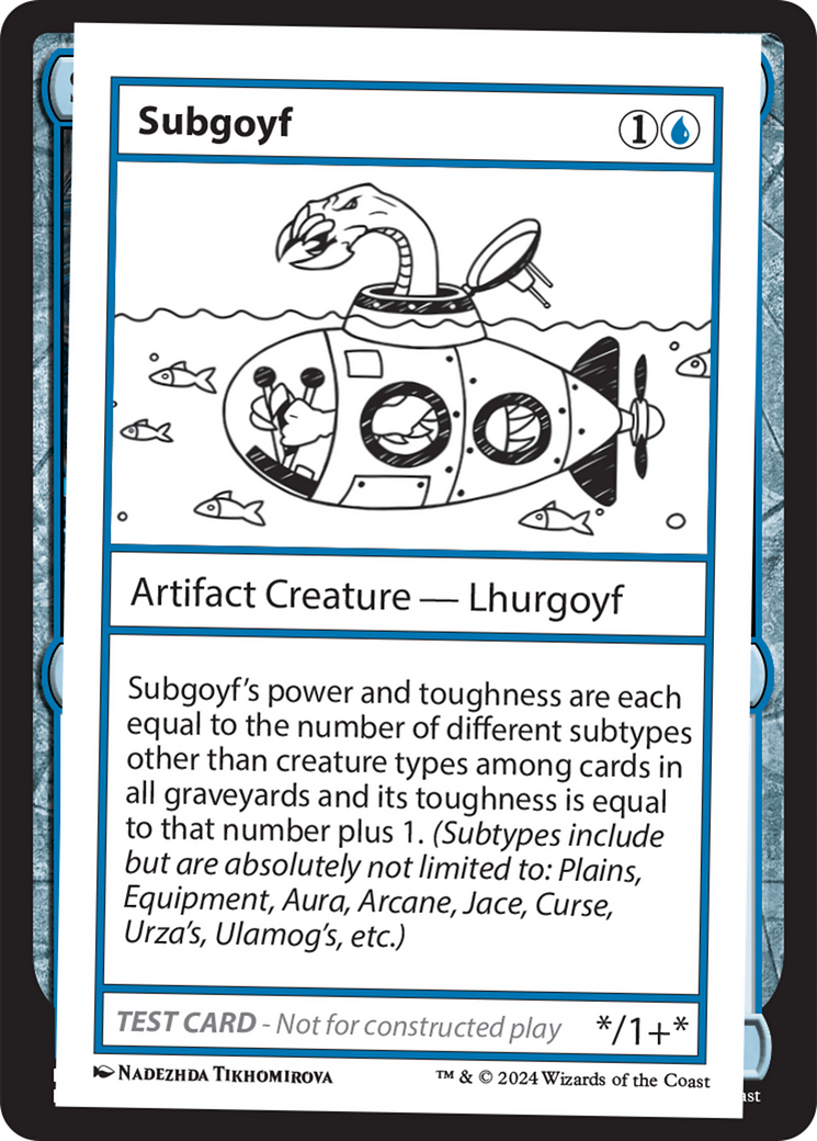 Subgoyf [Mystery Booster 2 Playtest Cards] | Enigma On Main