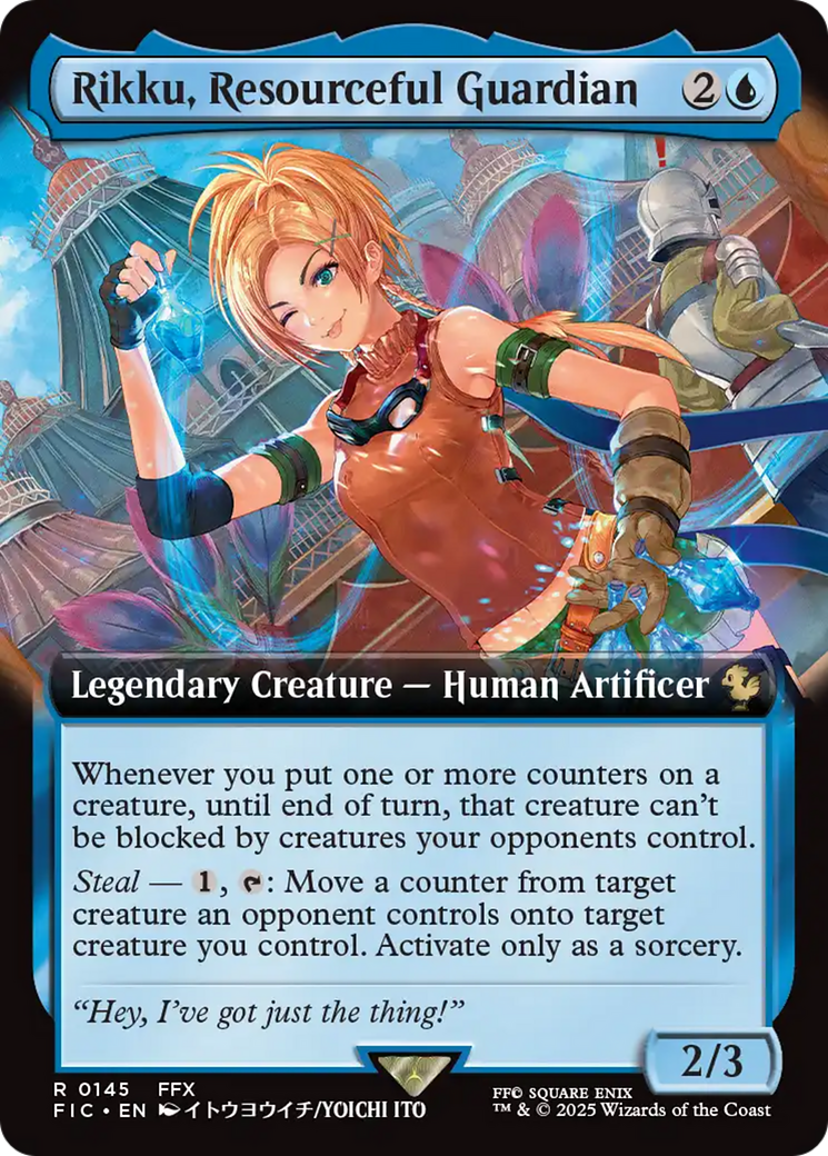 Rikku, Resourceful Guardian (Extended Art) [FINAL FANTASY Commander] | Enigma On Main