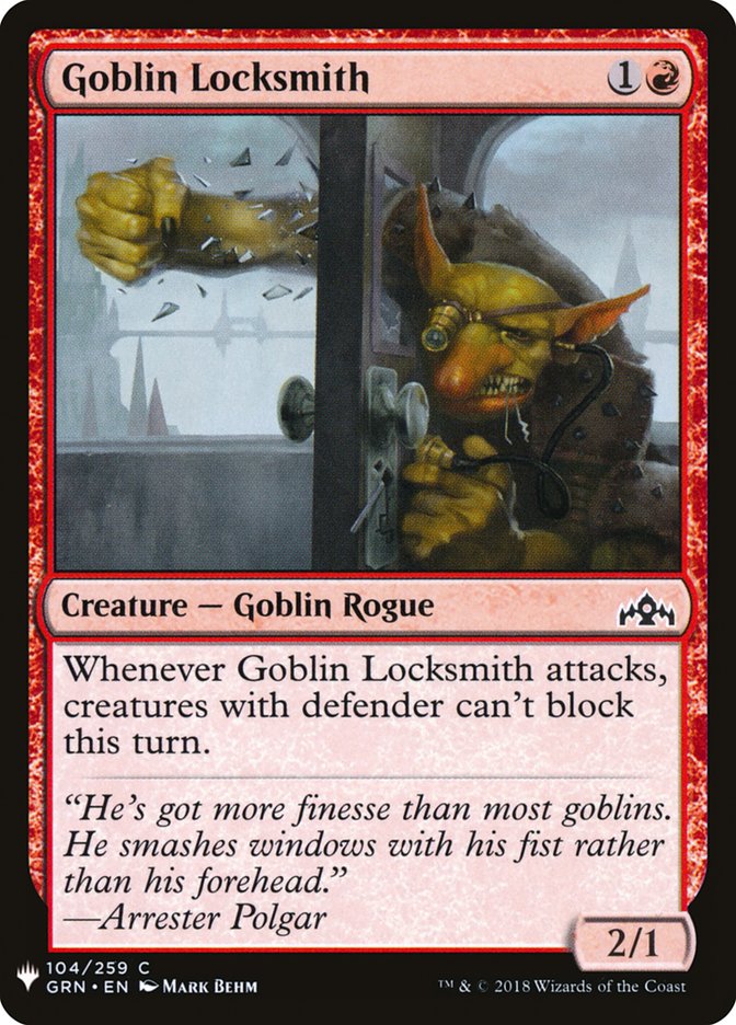 Goblin Locksmith [Mystery Booster] | Enigma On Main