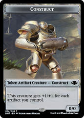 Elephant // Construct Double-Sided Token [Dominaria Remastered Tokens] | Enigma On Main