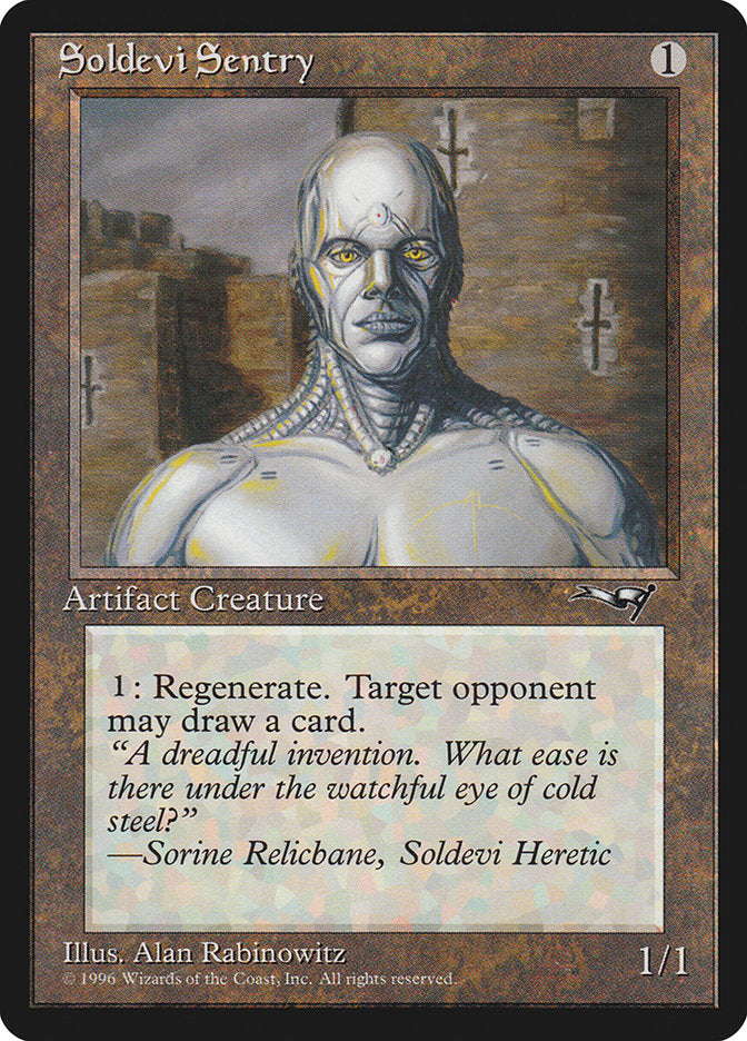 Soldevi Sentry (Tower Background) [Alliances] | Enigma On Main
