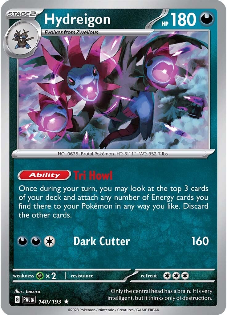 Hydreigon (140/193) [Scarlet & Violet: Paldea Evolved] | Enigma On Main