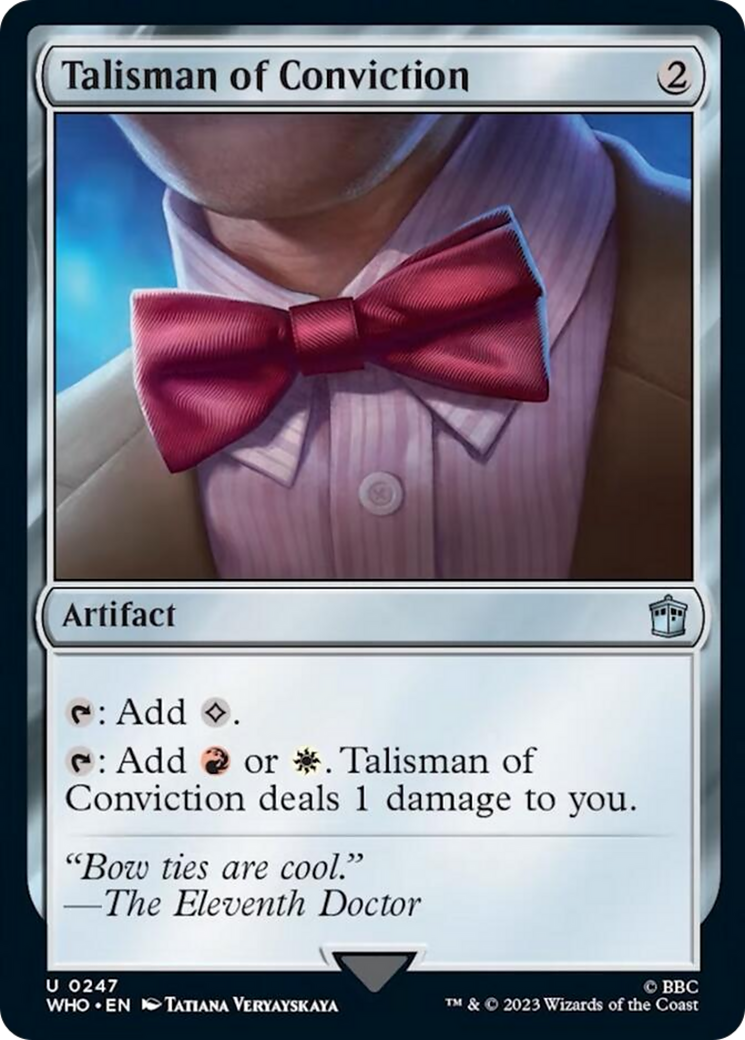 Talisman of Conviction [Doctor Who] | Enigma On Main