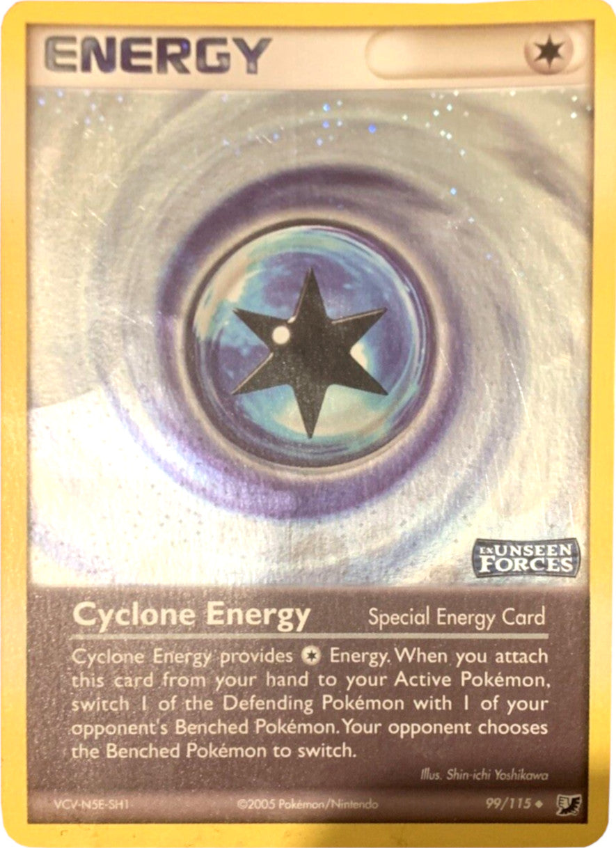 Cyclone Energy (99/115) (Stamped) [EX: Unseen Forces] | Enigma On Main