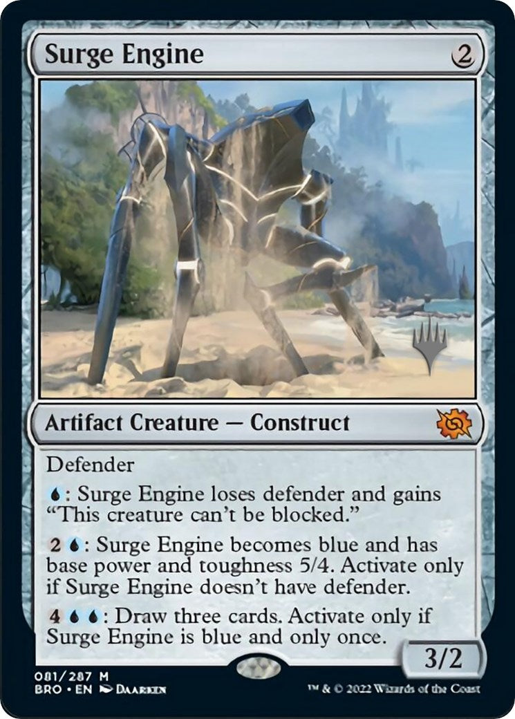 Surge Engine (Promo Pack) [The Brothers' War Promos] | Enigma On Main