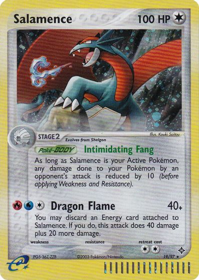 Salamence (19/97) (League Promo 2004) [League & Championship Cards] | Enigma On Main