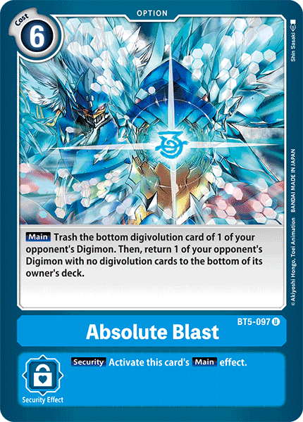 Absolute Blast [BT5-097] [Battle of Omni] | Enigma On Main