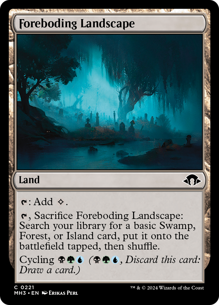 Foreboding Landscape [Modern Horizons 3] | Enigma On Main