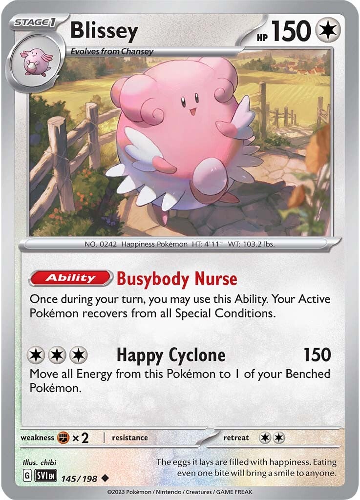 Blissey (145/198) [Scarlet & Violet: Base Set] | Enigma On Main