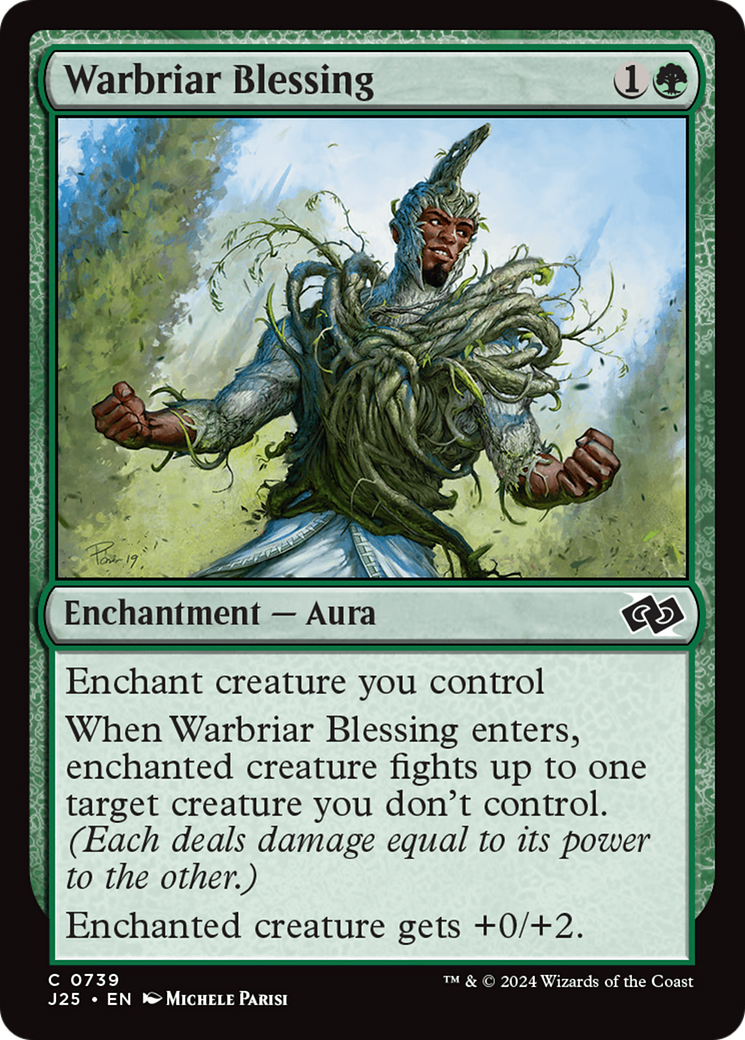 Warbriar Blessing [Foundations Jumpstart] | Enigma On Main