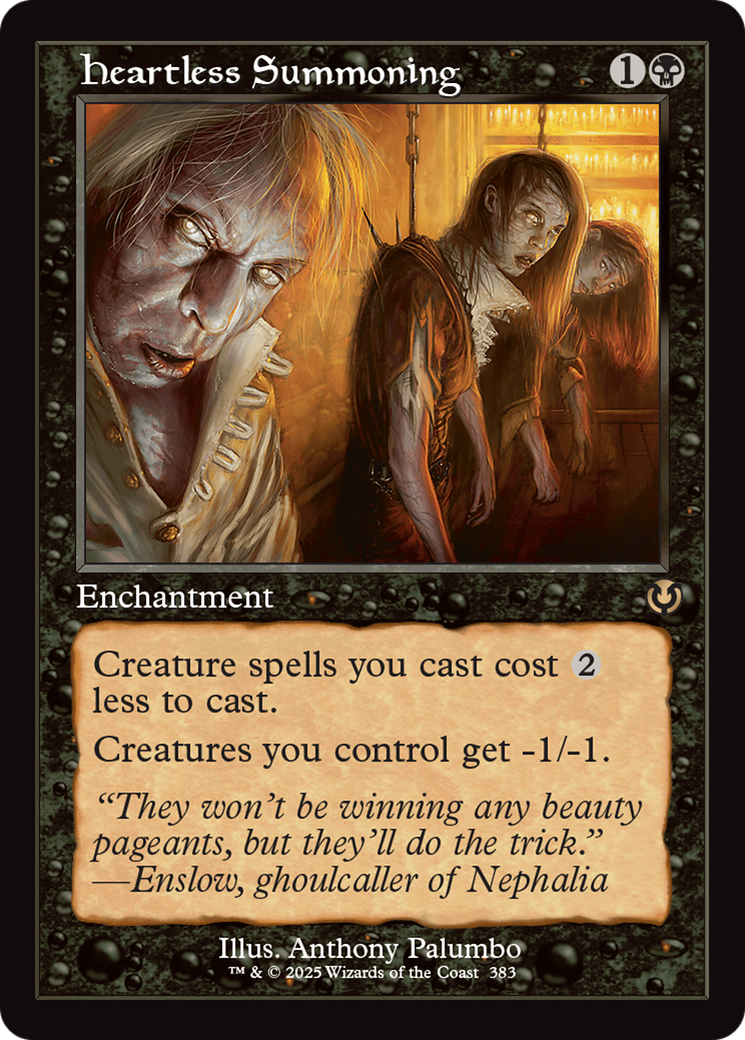 Heartless Summoning (Retro Frame) [Innistrad Remastered] | Enigma On Main